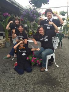 Melissa, Maria, Chase, Athena, Maggie