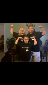 Rhonda, Charles, and Mason